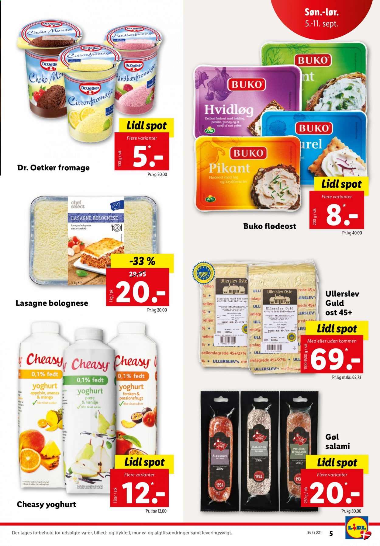Lidl tilbud - 5.9.2021 - 11.9.2021. Side 5