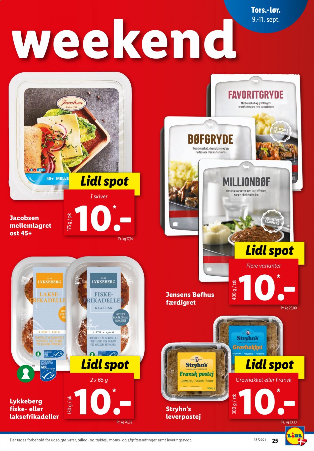 Lidl tilbud - 5.9.2021 - 11.9.2021. Side 25