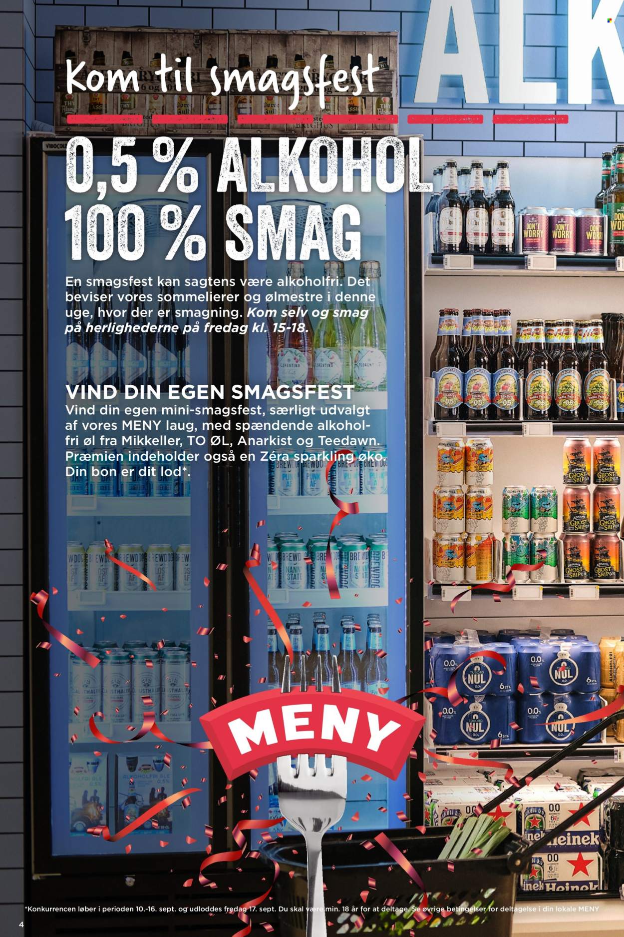 thumbnail - MENY tilbud  - 10.9.2021 - 16.9.2021 - tilbudsprodukter - Tuborg, øl. Side 4.