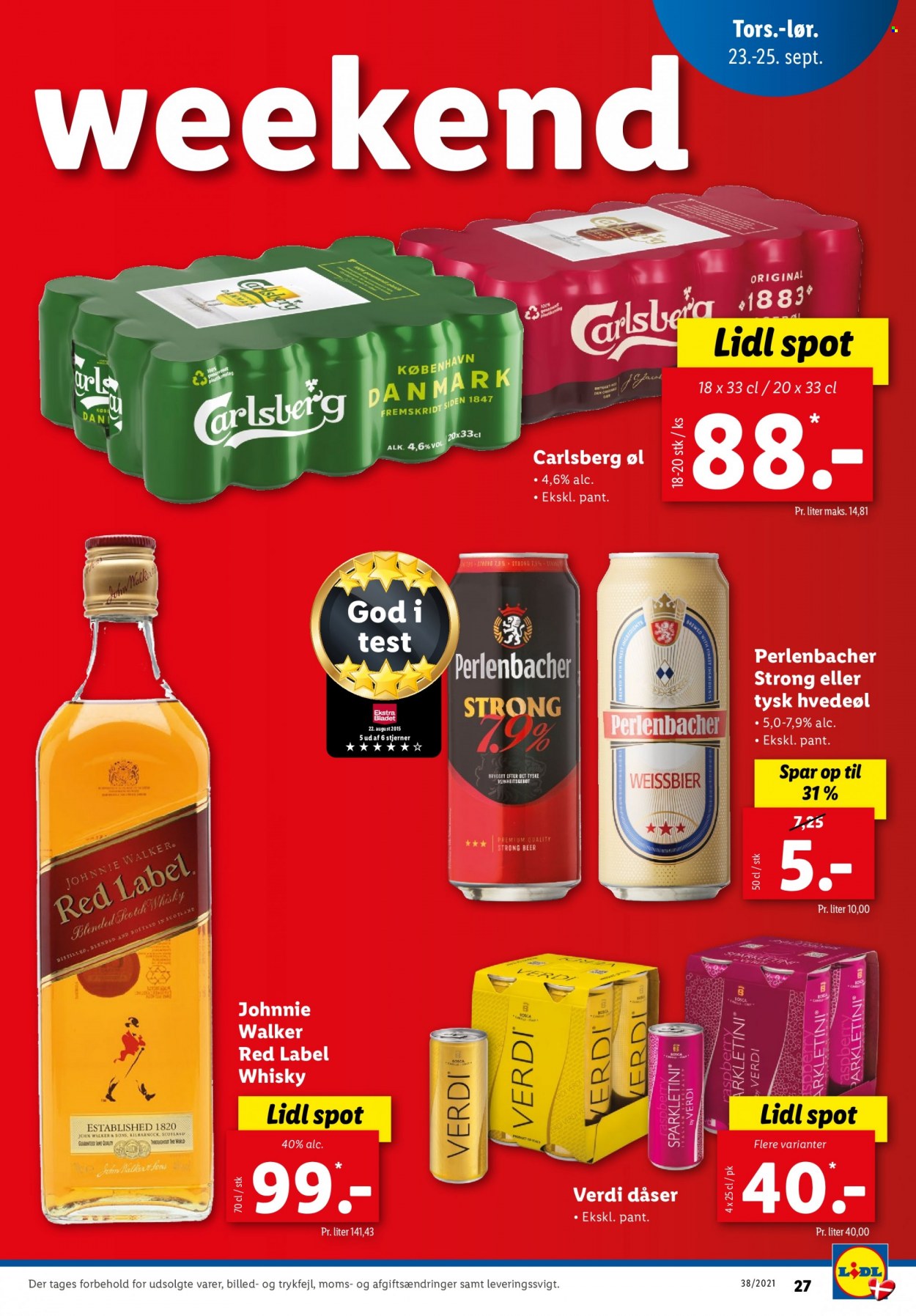 Lidl tilbud - 19.9.2021 - 25.9.2021. Side 27