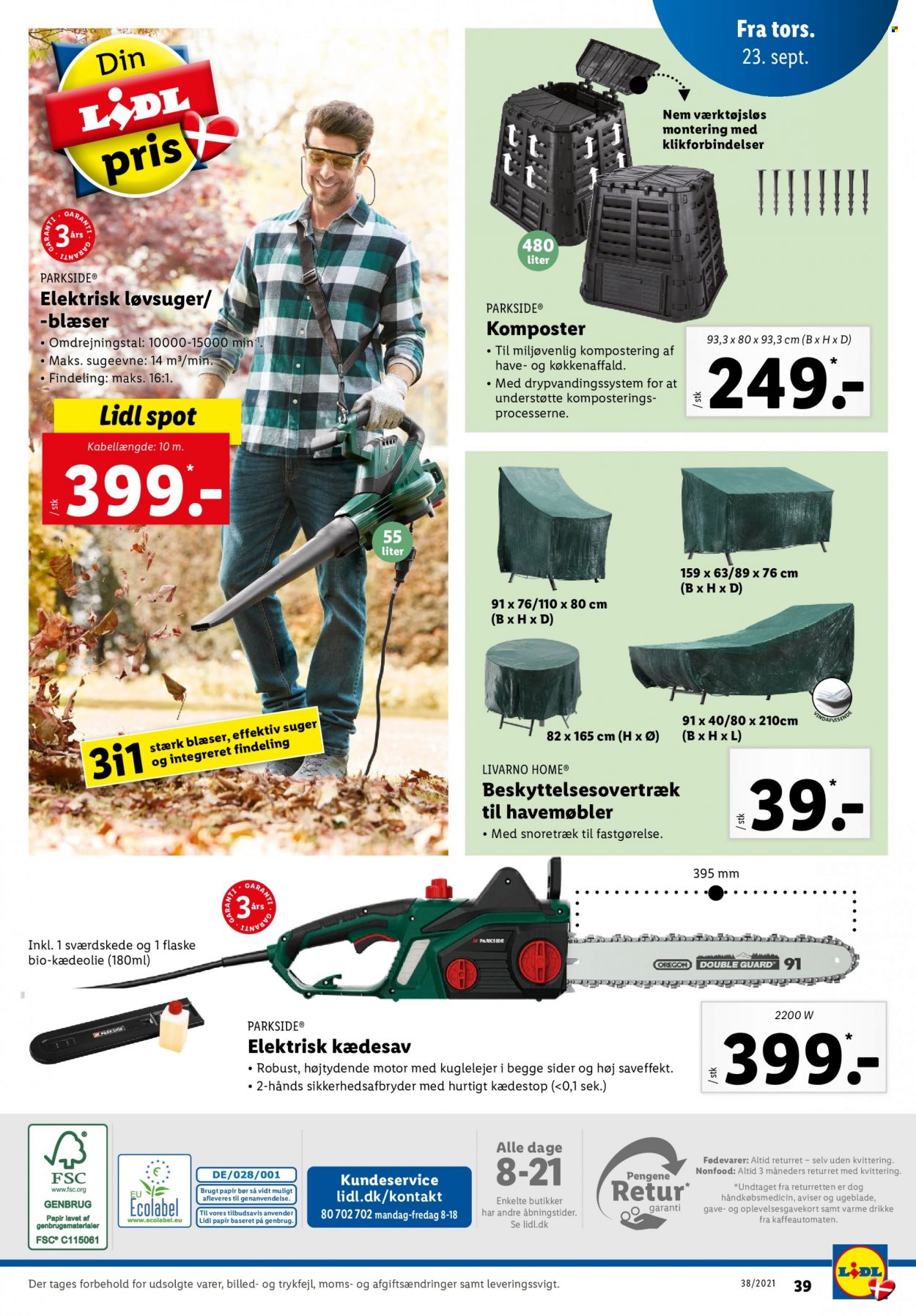 Lidl tilbud - 19.9.2021 - 25.9.2021. Side 39