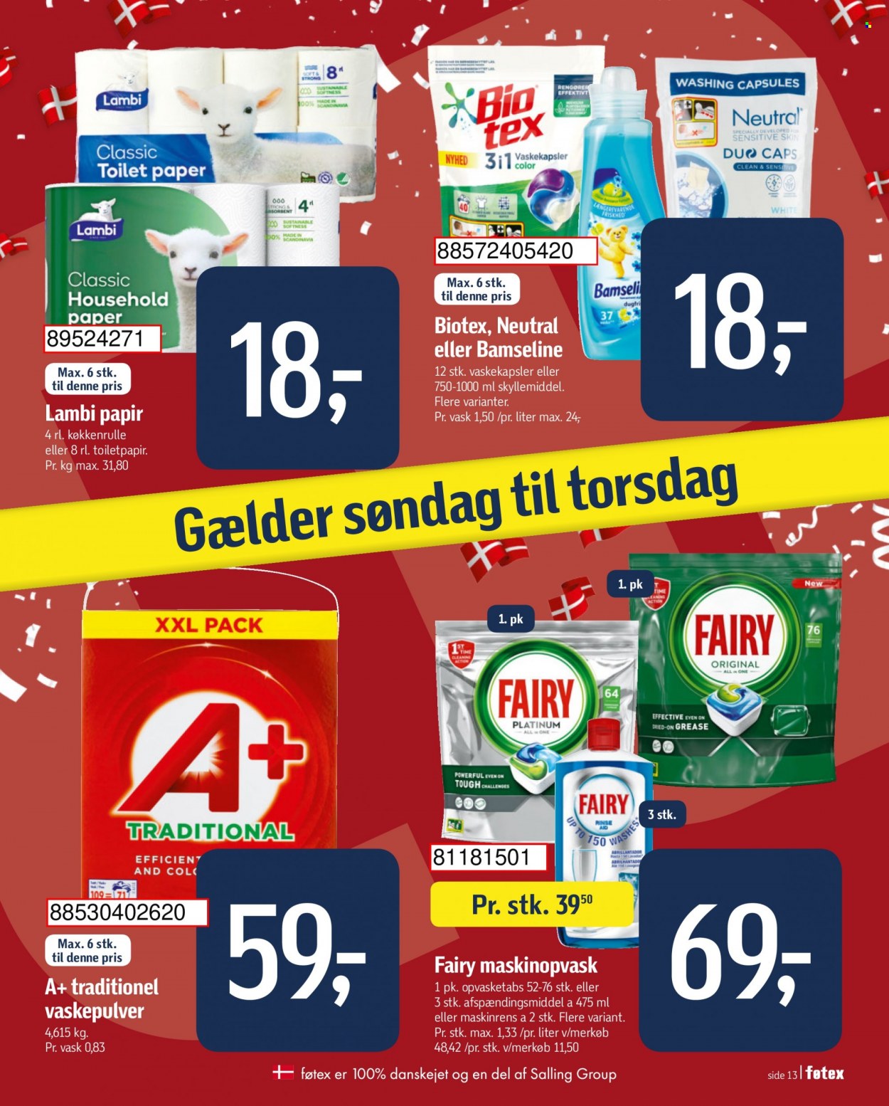 føtex tilbud - 19.9.2021 - 23.9.2021. Side 13