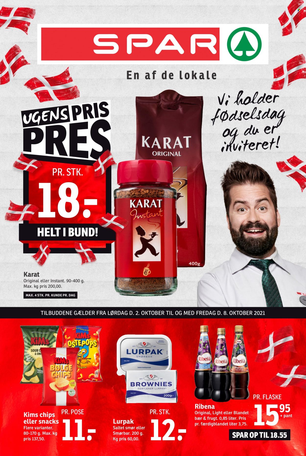 SPAR tilbud - 2.10.2021 - 8.10.2021. Side 1