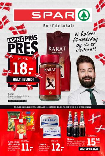 SPAR tilbudsavis  - 02.10.2021 - 08.10.2021.