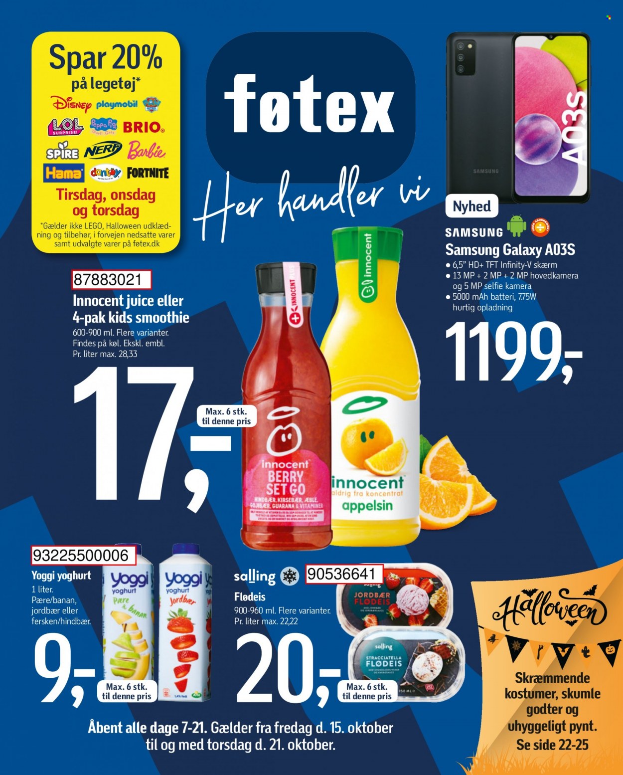 føtex tilbud - 15.10.2021 - 21.10.2021. Side 1