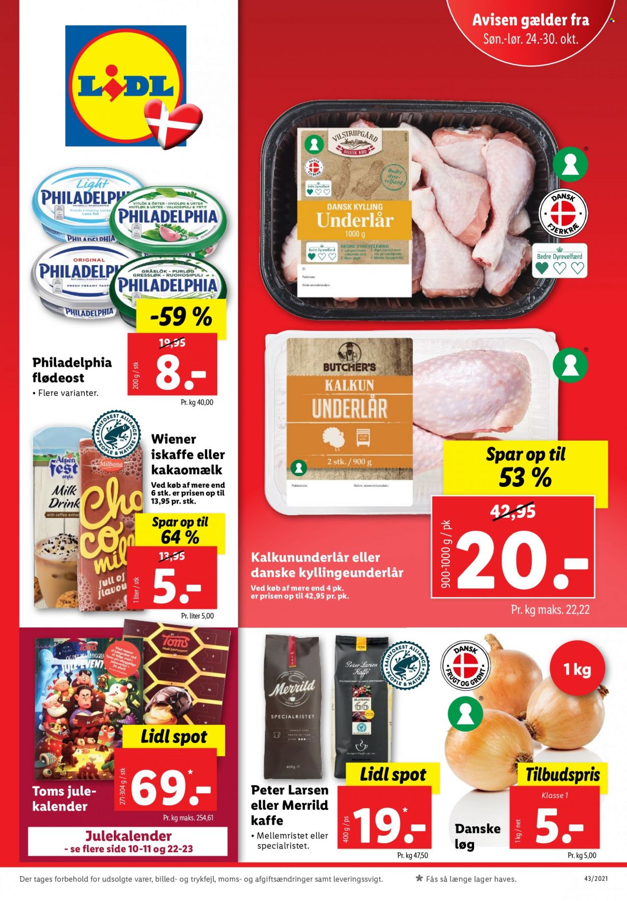 Lidl tilbud - 24.10.2021 - 30.10.2021. Side 1