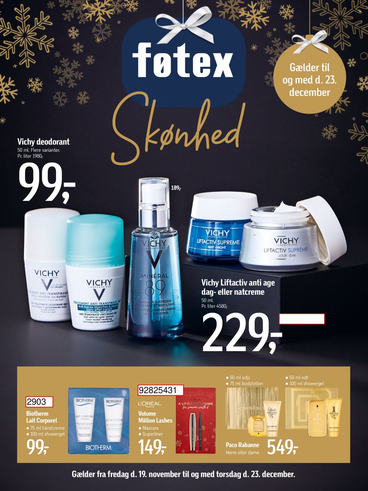 føtex tilbud - 19.11.2021 - 23.12.2021. Side 1