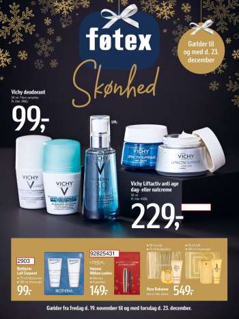 føtex tilbudsavis  - 19.11.2021 - 23.12.2021.