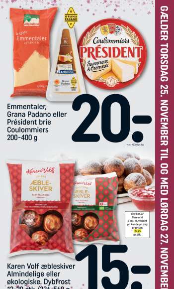 Rema 1000 tilbudsavis  - 25.11.2021 - 27.11.2021.