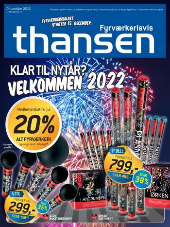 Thansen tilbudsavis  - 15.12.2021 - 23.12.2021.