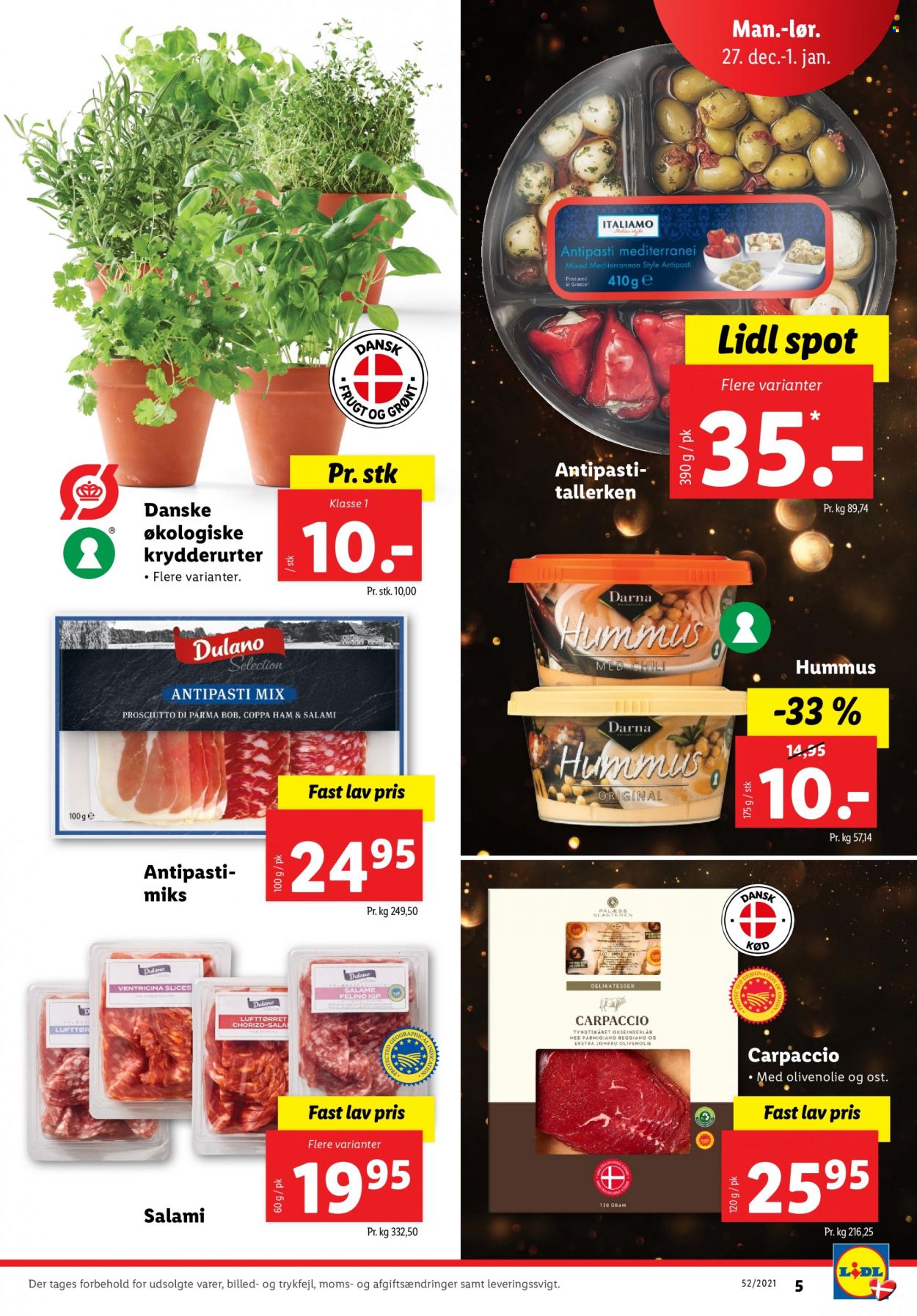 Lidl tilbud - 27.12.2021 - 1.1.2022. Side 5