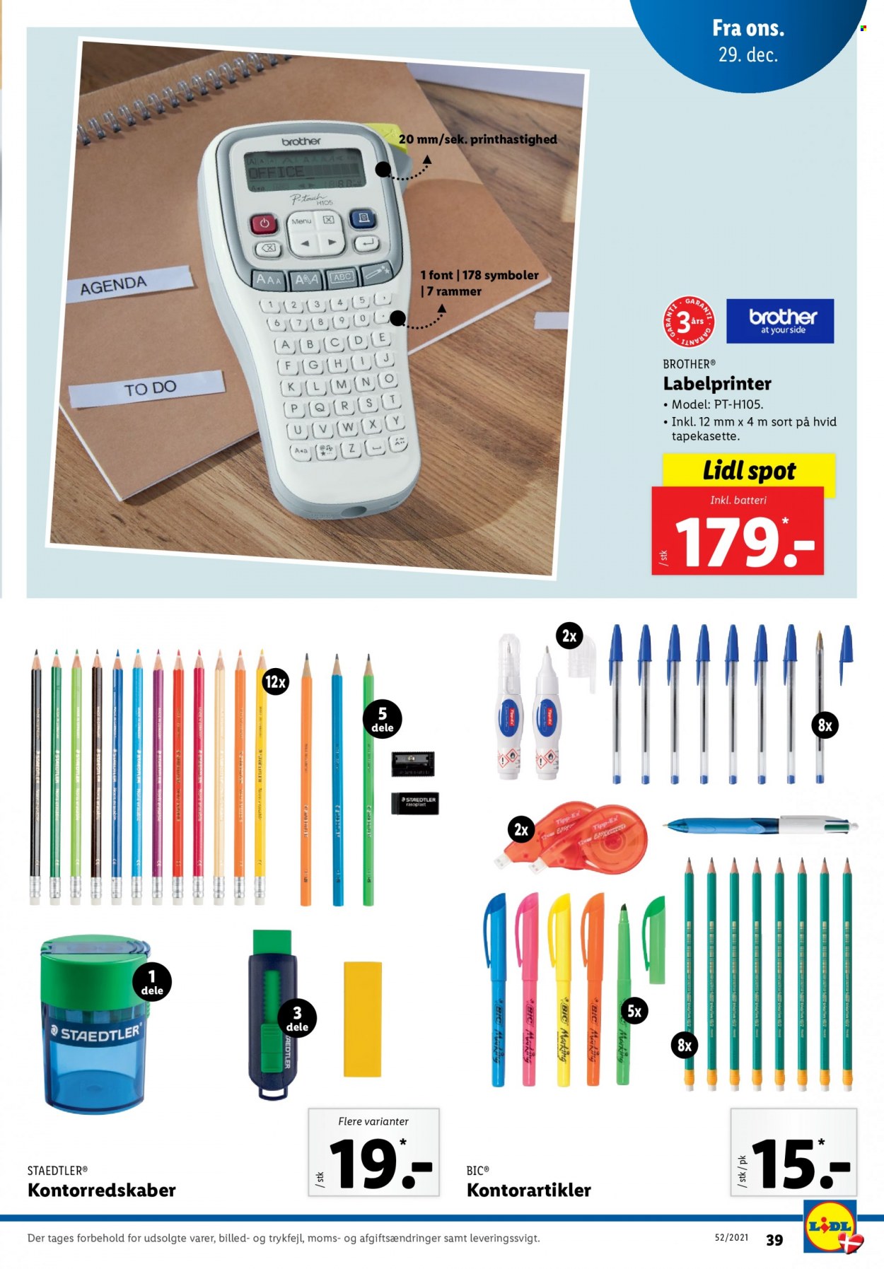 Lidl tilbud - 27.12.2021 - 1.1.2022. Side 39