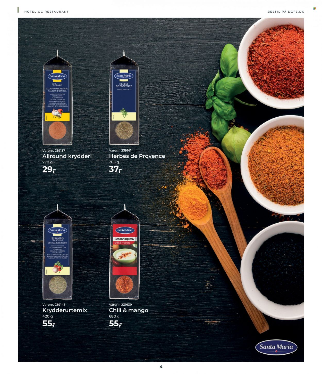 thumbnail - Dagrofa tilbud  - 1.1.2022 - 31.1.2022 - tilbudsprodukter - chili, krydderi. Side 4.