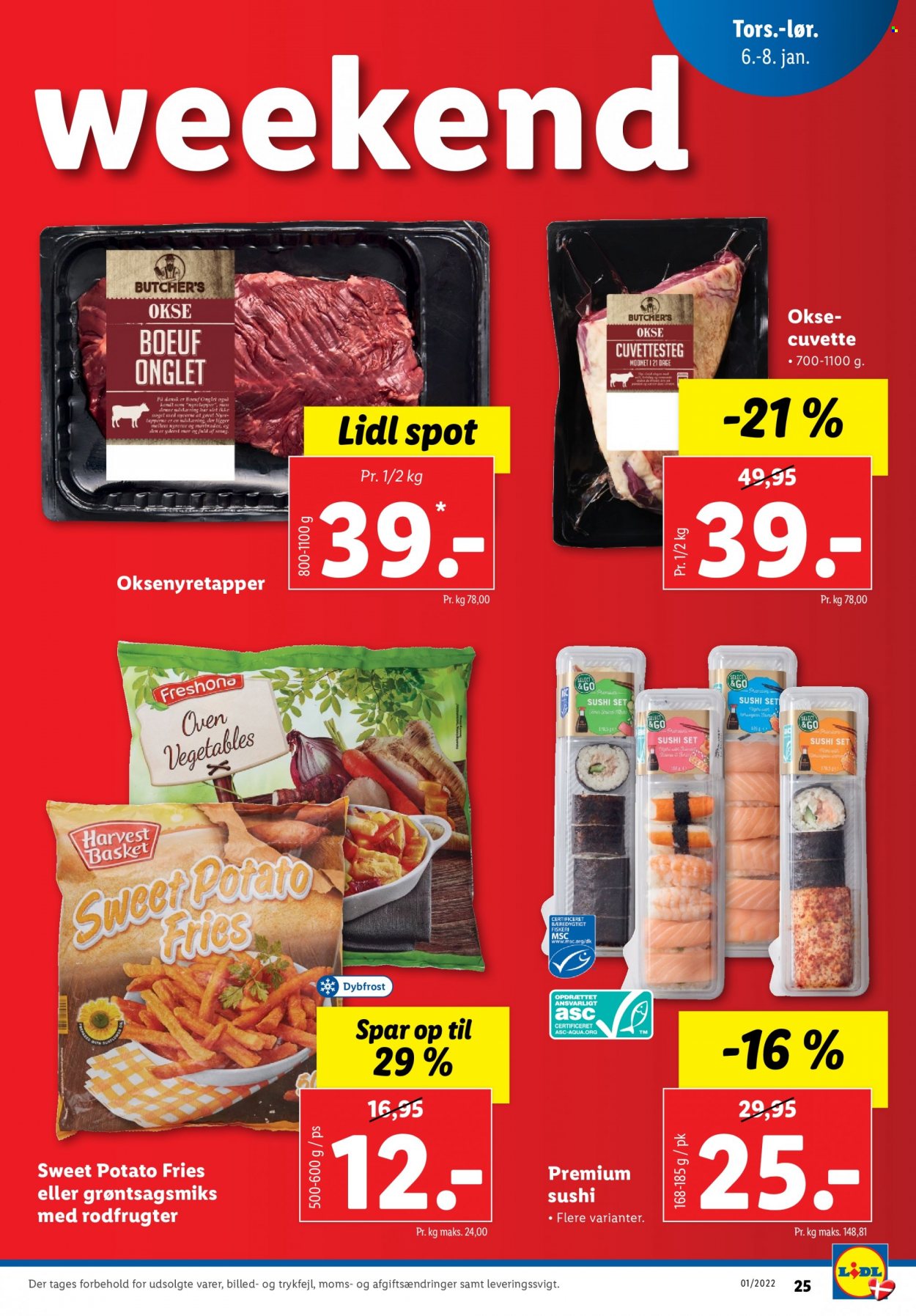 Lidl tilbud - 2.1.2022 - 8.1.2022. Side 25