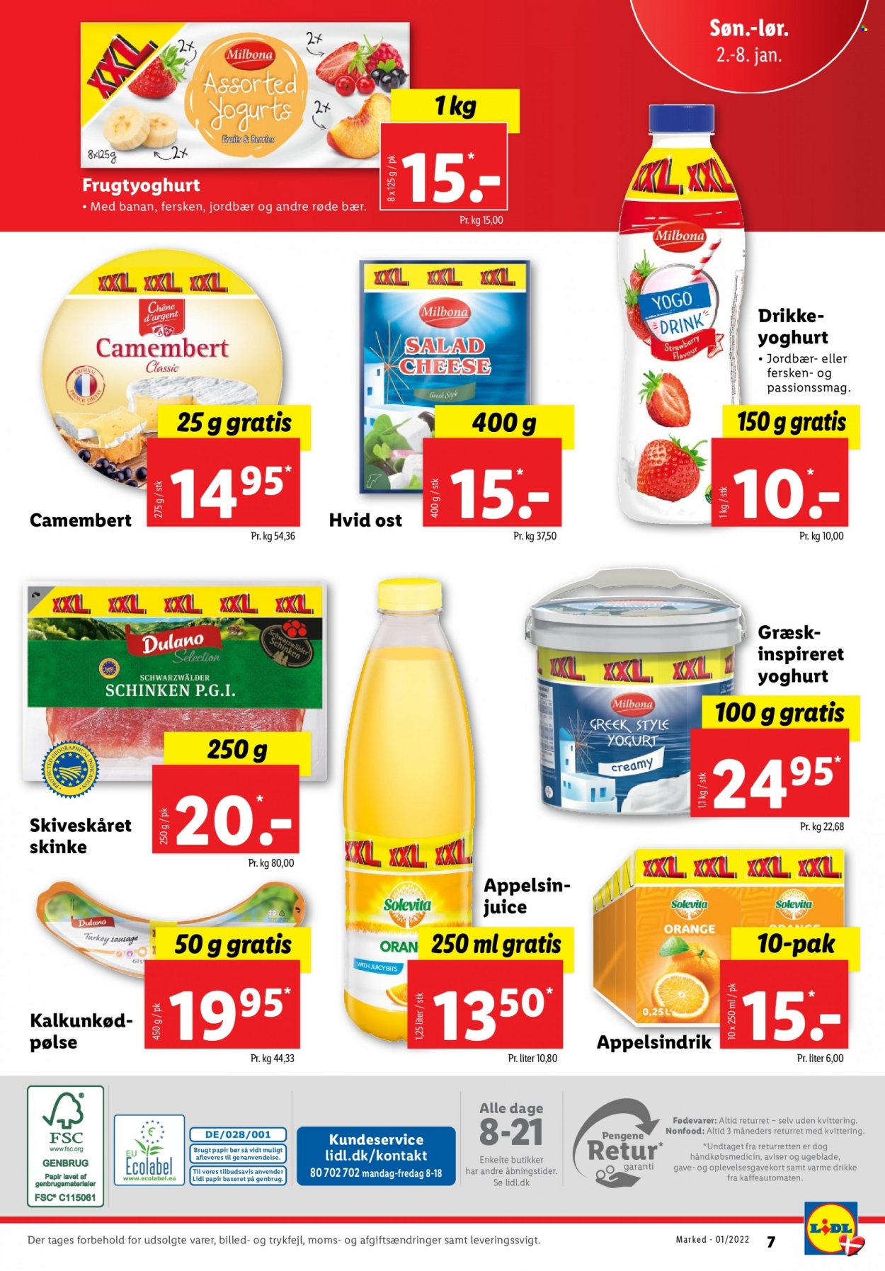 Lidl tilbud - 2.1.2022 - 8.1.2022. Side 7