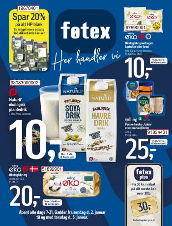 føtex tilbudsavis  - 02.01.2022 - 06.01.2022.