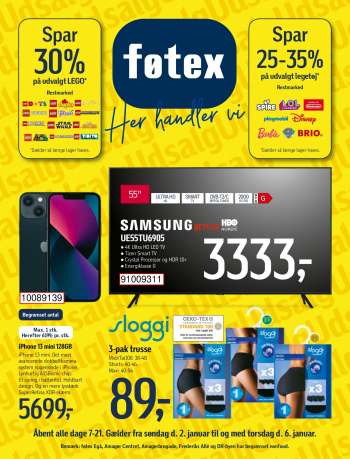 føtex tilbudsavis  - 02.01.2022 - 06.01.2022.