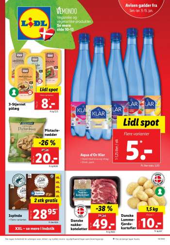 Lidl tilbudsavis  - 09.01.2022 - 15.01.2022.