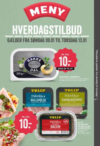 MENY tilbudsavis  - 09.01.2022 - 13.01.2022.