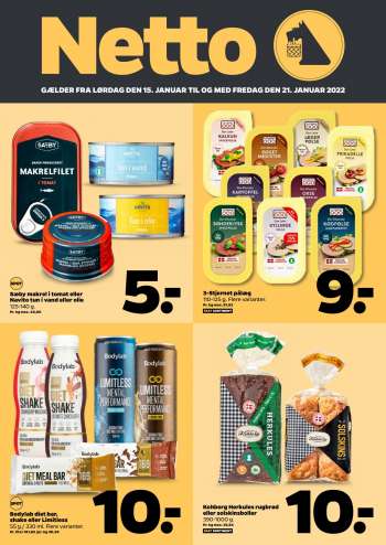 Netto tilbudsavis  - 15.01.2022 - 21.01.2022.