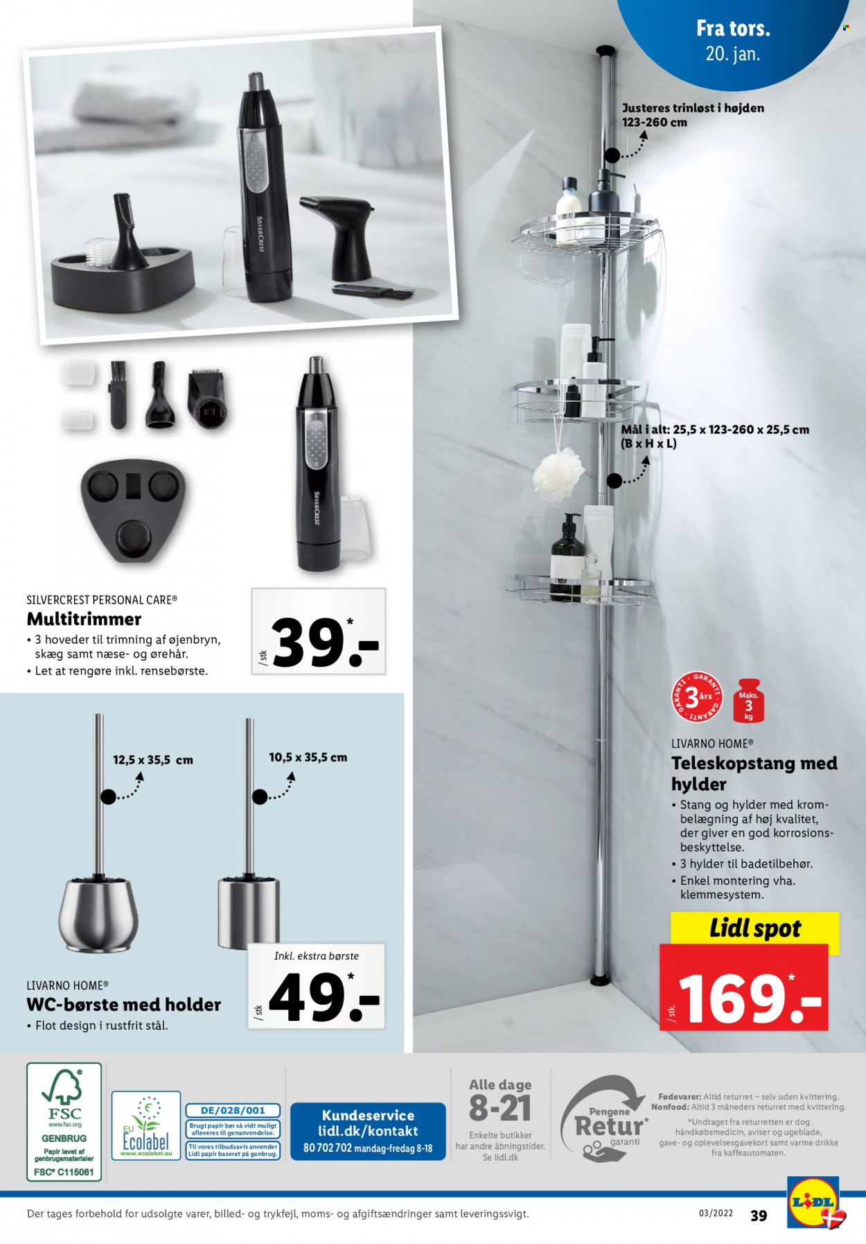 Lidl tilbud - 16.1.2022 - 22.1.2022. Side 39