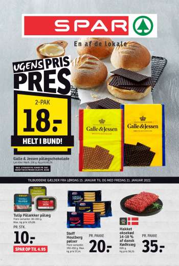 SPAR tilbudsavis  - 15.01.2022 - 21.01.2022.