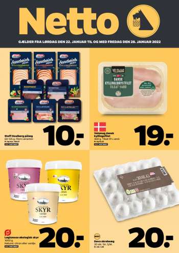 Netto tilbudsavis  - 22.01.2022 - 28.01.2022.