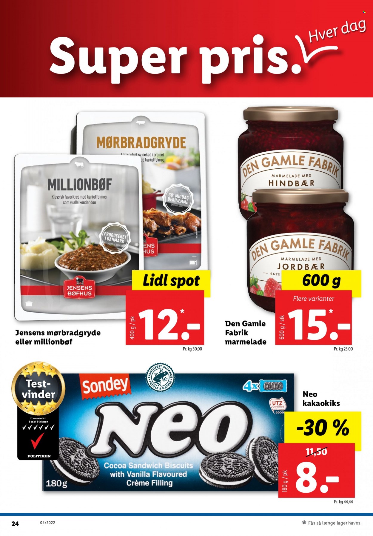 Lidl tilbud - 23.1.2022 - 29.1.2022. Side 24