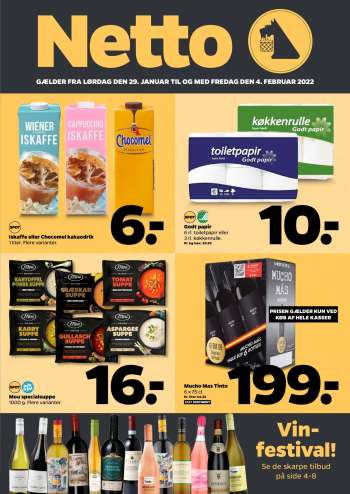 Netto tilbudsavis  - 29.01.2022 - 04.02.2022.