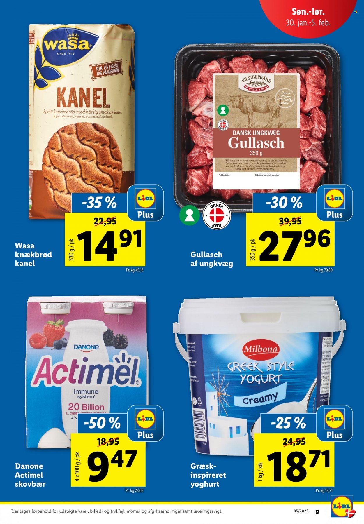 Lidl tilbud - 30.1.2022 - 5.2.2022. Side 9