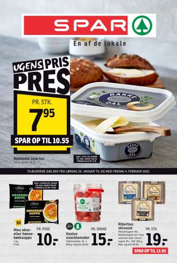 SPAR tilbudsavis  - 29.01.2022 - 04.02.2022.
