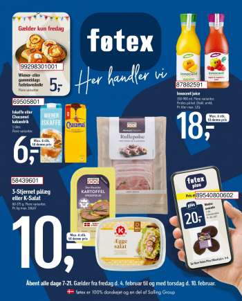 føtex tilbudsavis  - 04.02.2022 - 10.02.2022.