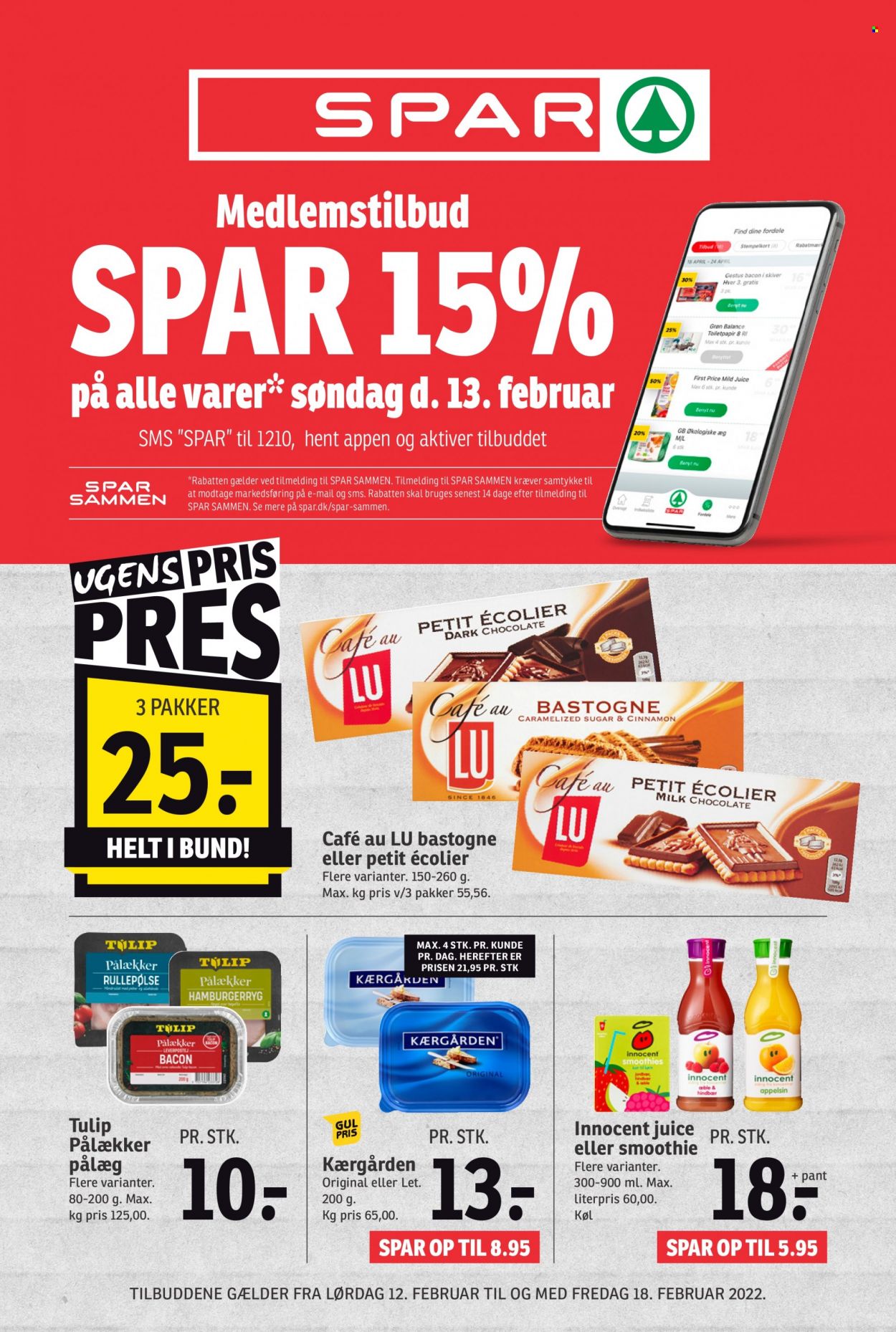 SPAR tilbud - 12.2.2022 - 18.2.2022. Side 1