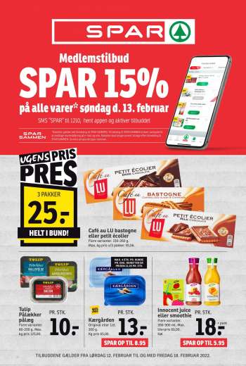 SPAR tilbudsavis  - 12.02.2022 - 18.02.2022.
