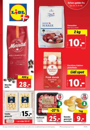 Lidl tilbudsavis  - 13.02.2022 - 19.02.2022.
