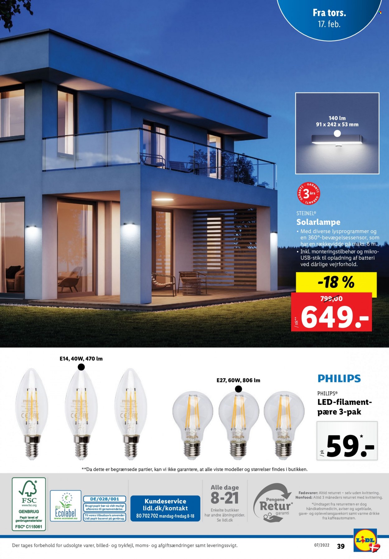 Lidl tilbud - 13.2.2022 - 19.2.2022. Side 39