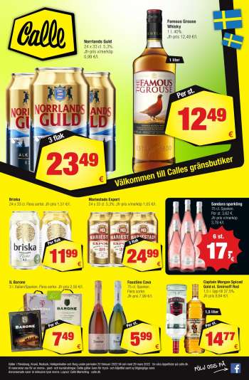 Calle tilbudsavis  - 23.02.2022 - 29.03.2022.