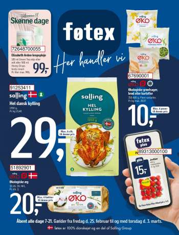 føtex tilbudsavis  - 25.02.2022 - 03.03.2022.