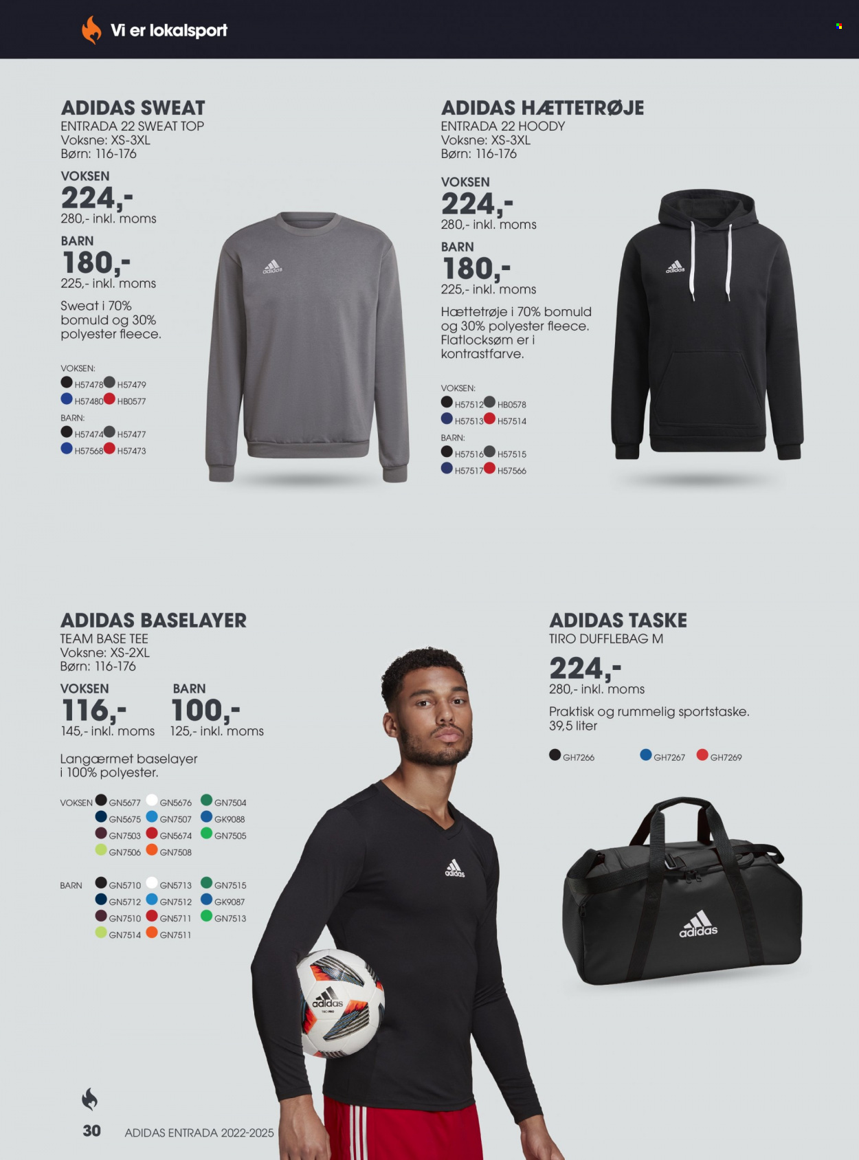 thumbnail - Sportigan tilbud  - tilbudsprodukter - Adidas, taske. Side 30.