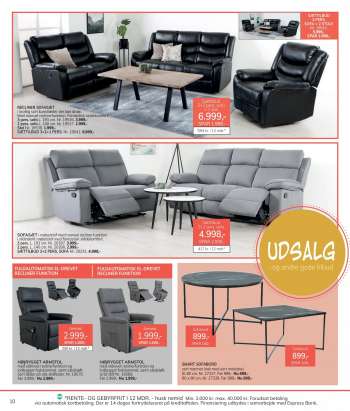 thumbnail - Recliner sofasæt