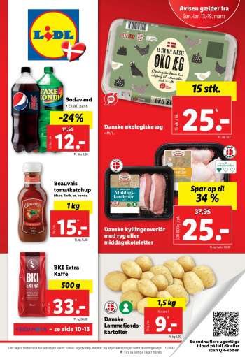 Lidl tilbudsavis  - 13.03.2022 - 19.03.2022.