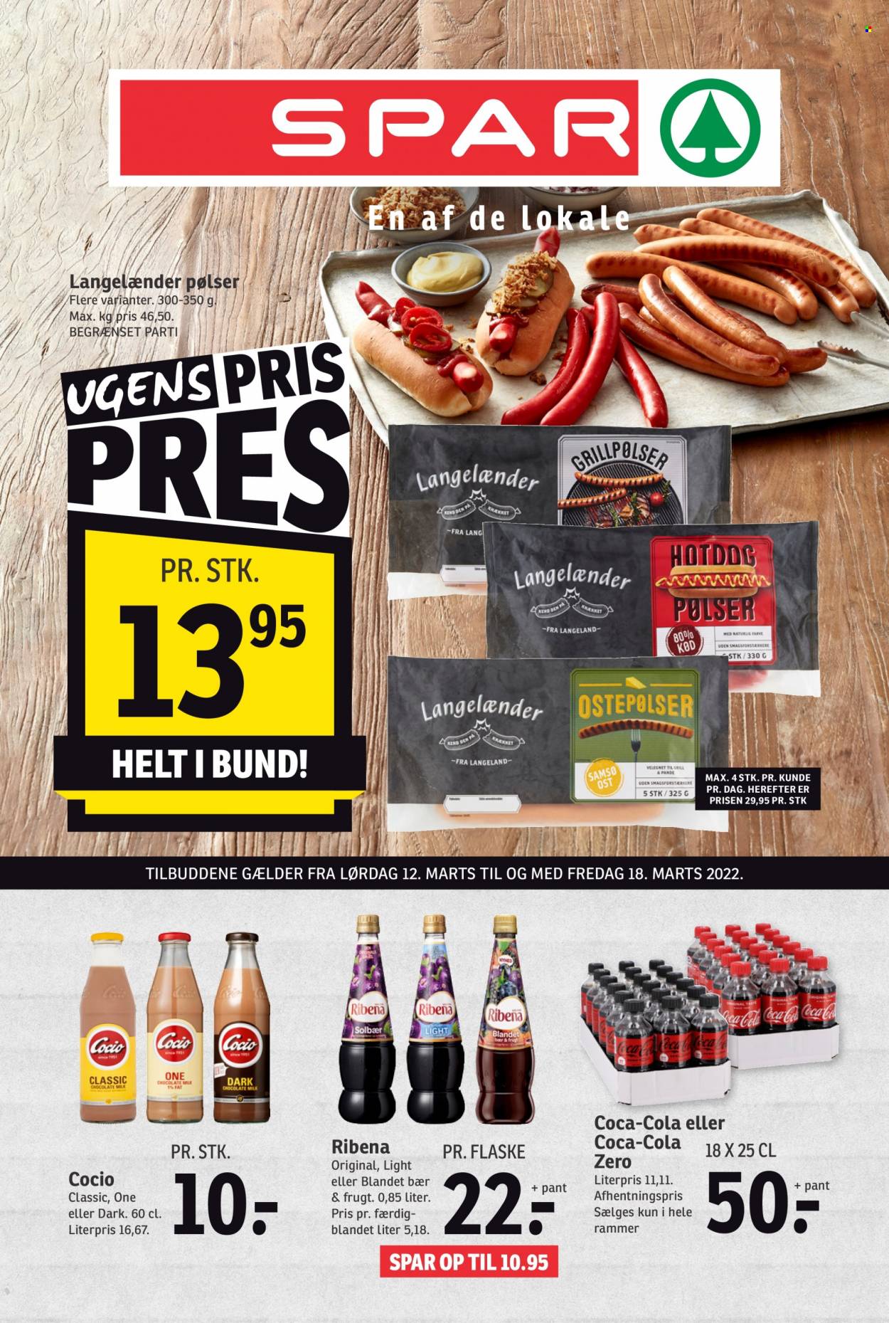 SPAR tilbud - 12.3.2022 - 18.3.2022. Side 1