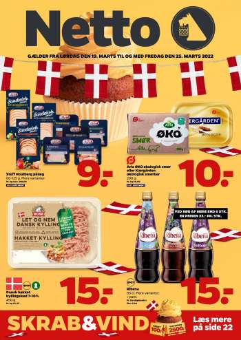 Netto tilbudsavis  - 19.03.2022 - 25.03.2022.