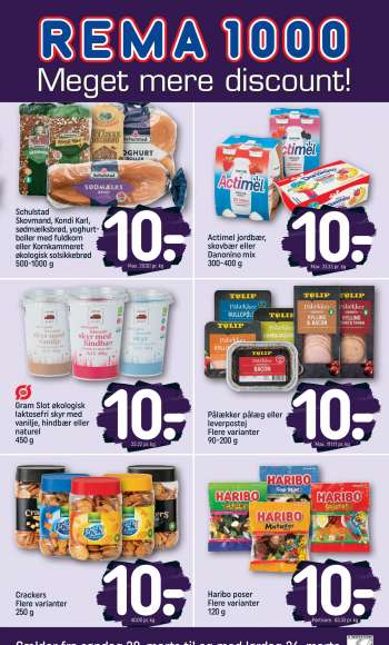 Rema 1000 tilbudsavis  - 20.03.2022 - 26.03.2022.