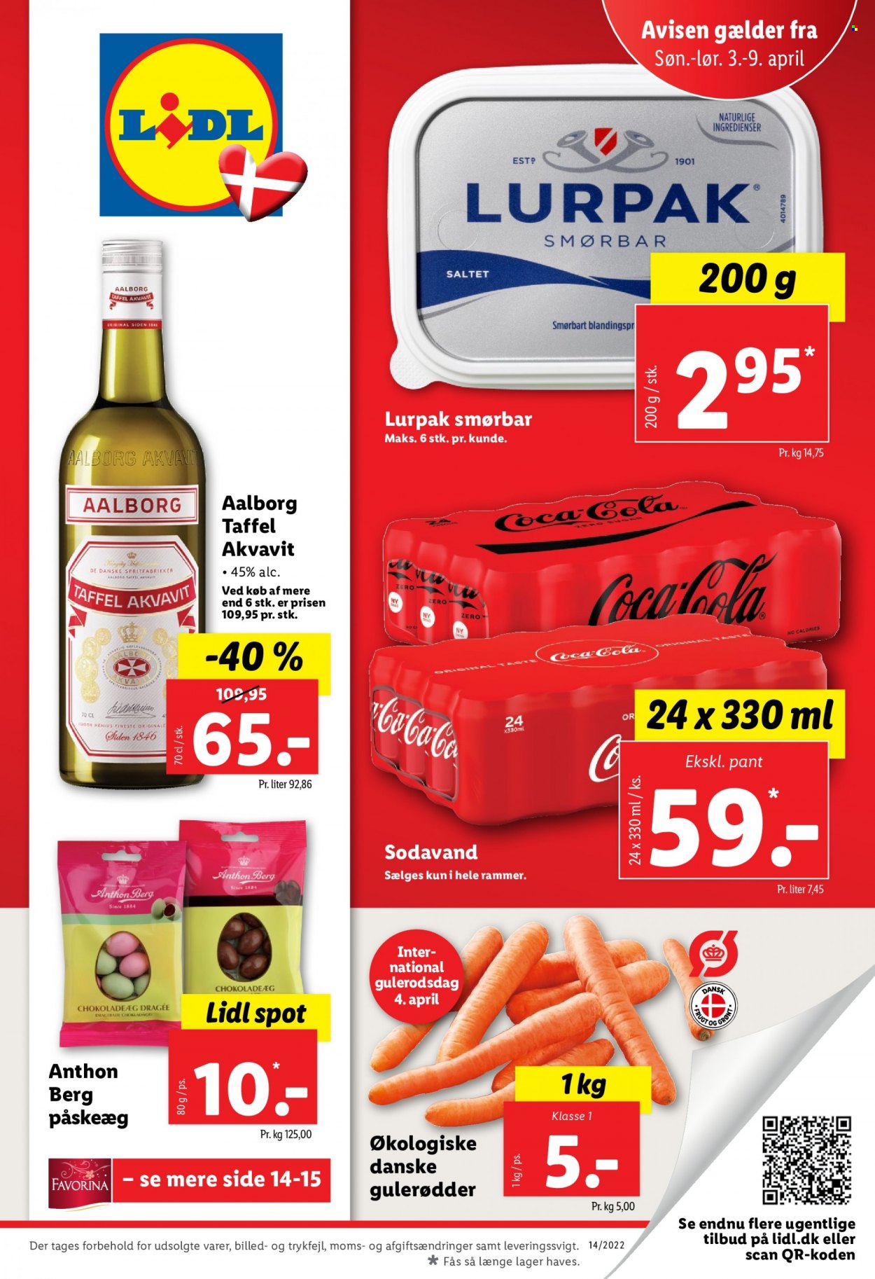 Lidl tilbud - 3.4.2022 - 9.4.2022. Side 1