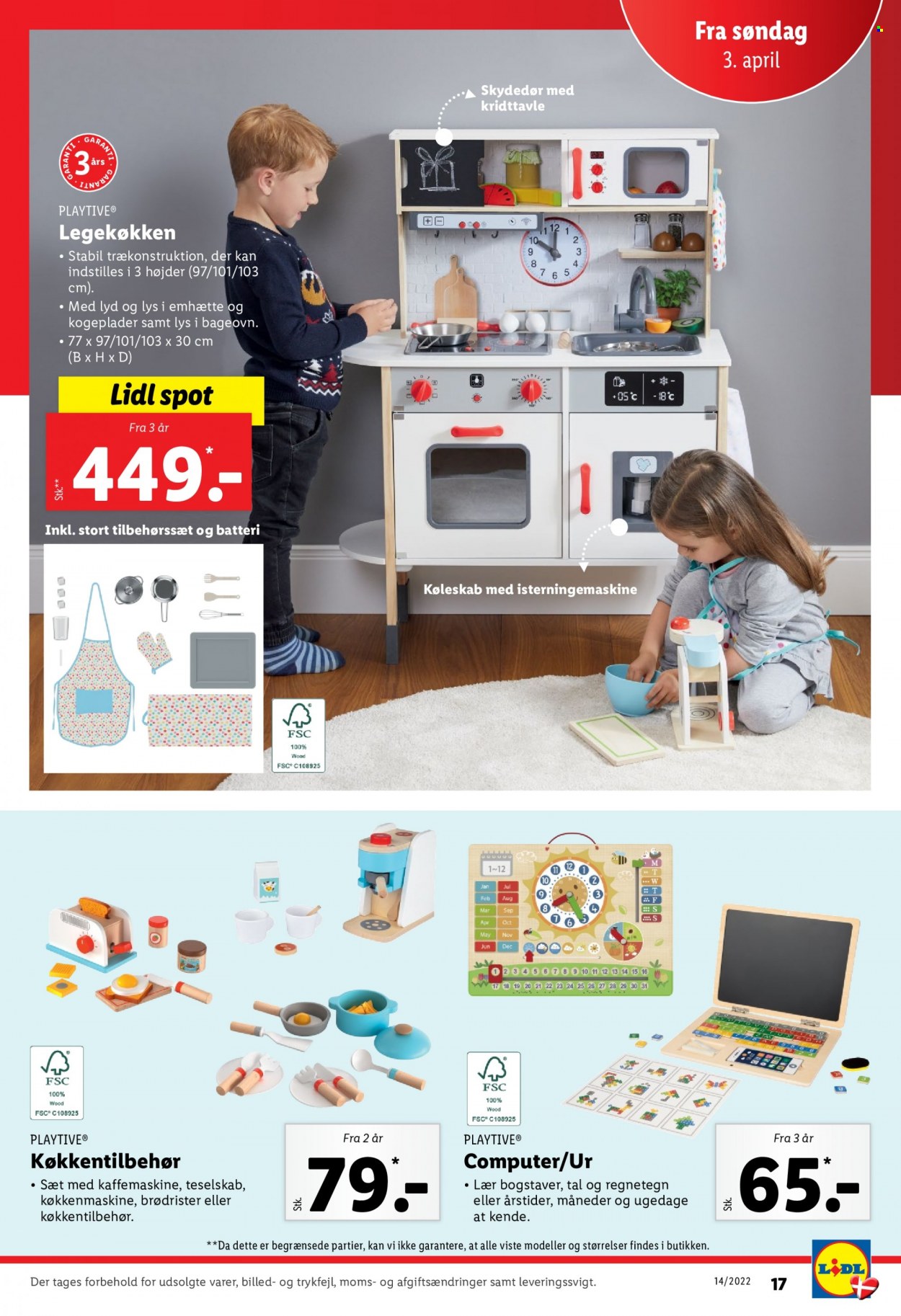 Lidl tilbud - 3.4.2022 - 9.4.2022. Side 17