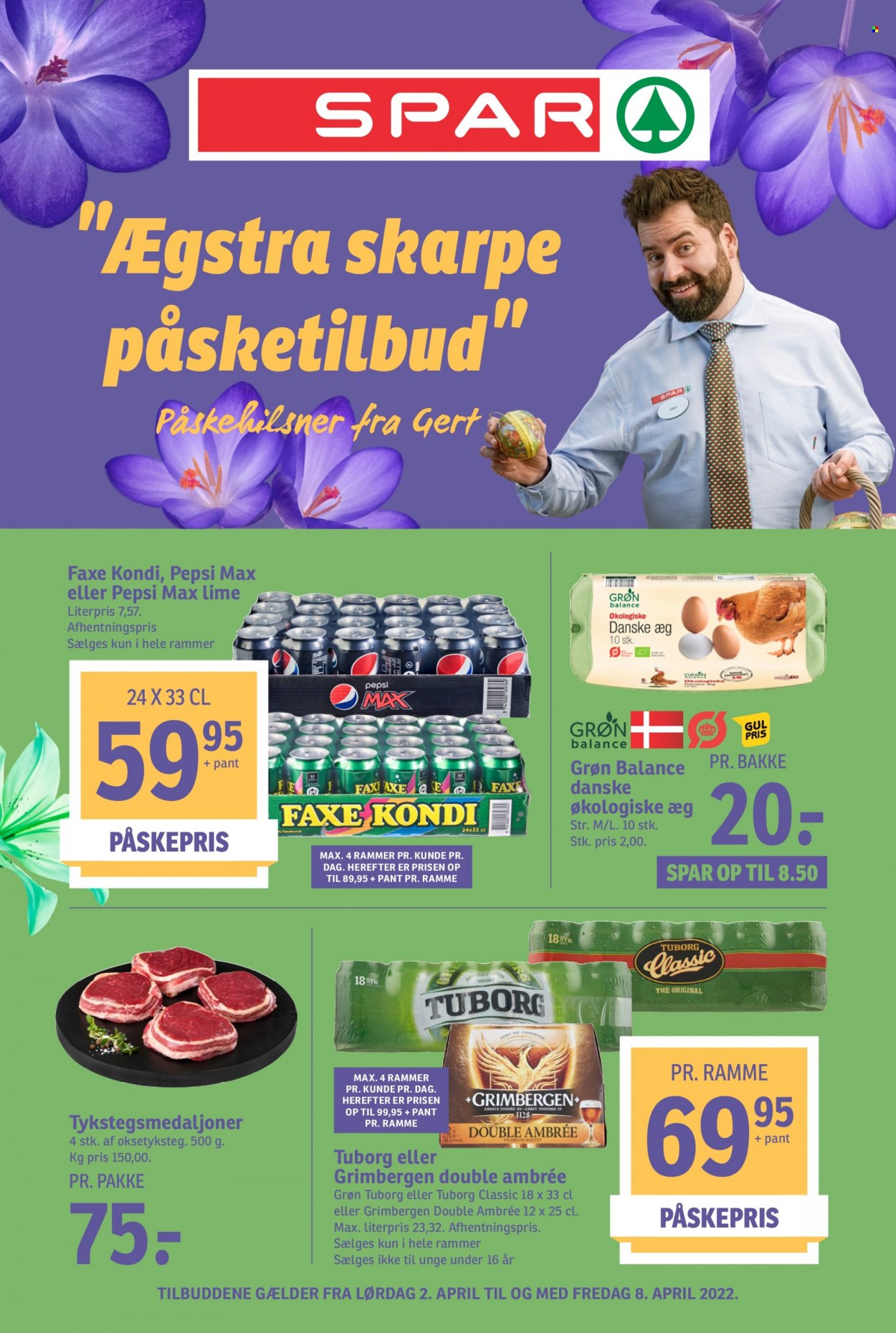 SPAR tilbud - 2.4.2022 - 8.4.2022. Side 1