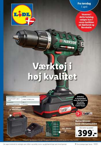 Lidl tilbudsavis  - 07.04.2022 - 09.04.2022.