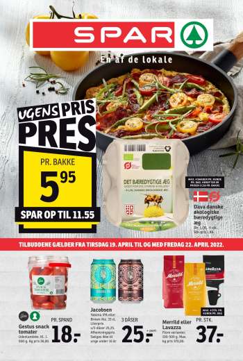SPAR tilbudsavis  - 19.04.2022 - 22.04.2022.