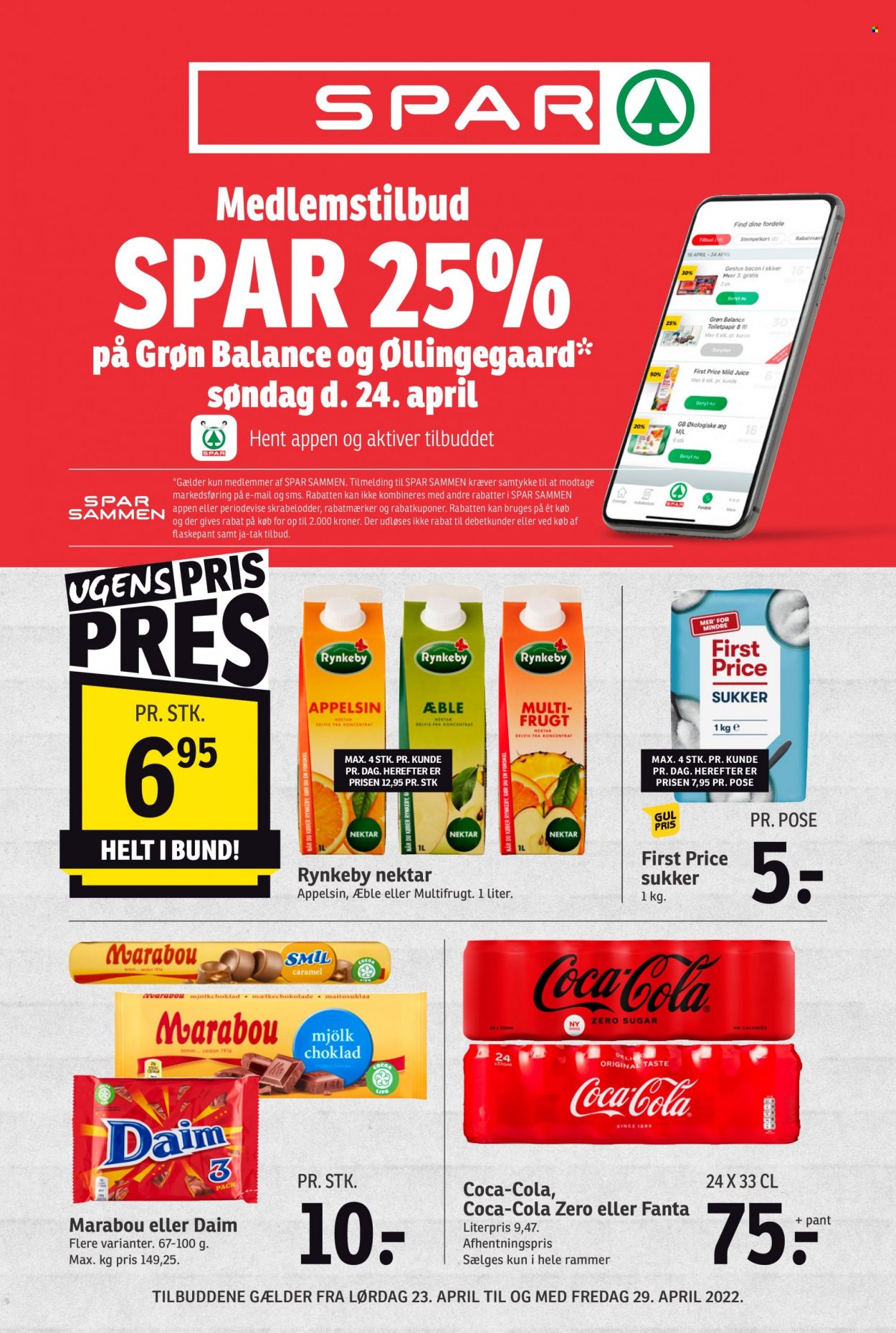 SPAR tilbud - 23.4.2022 - 29.4.2022. Side 1